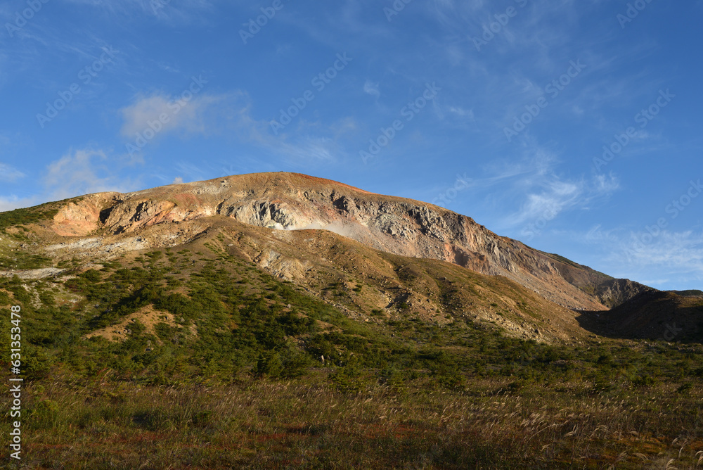 Fototapeta premium Climbing Mount Issaikyo, Tochigi, Japan