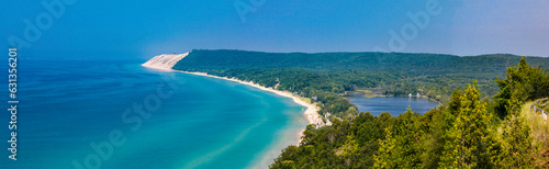 Empire Bluff Scenic Lookout, Empire Bluff Trail, Sleeping Bear Dunes National Lakeshore, Michigan