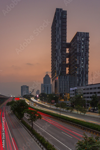 traffic at night