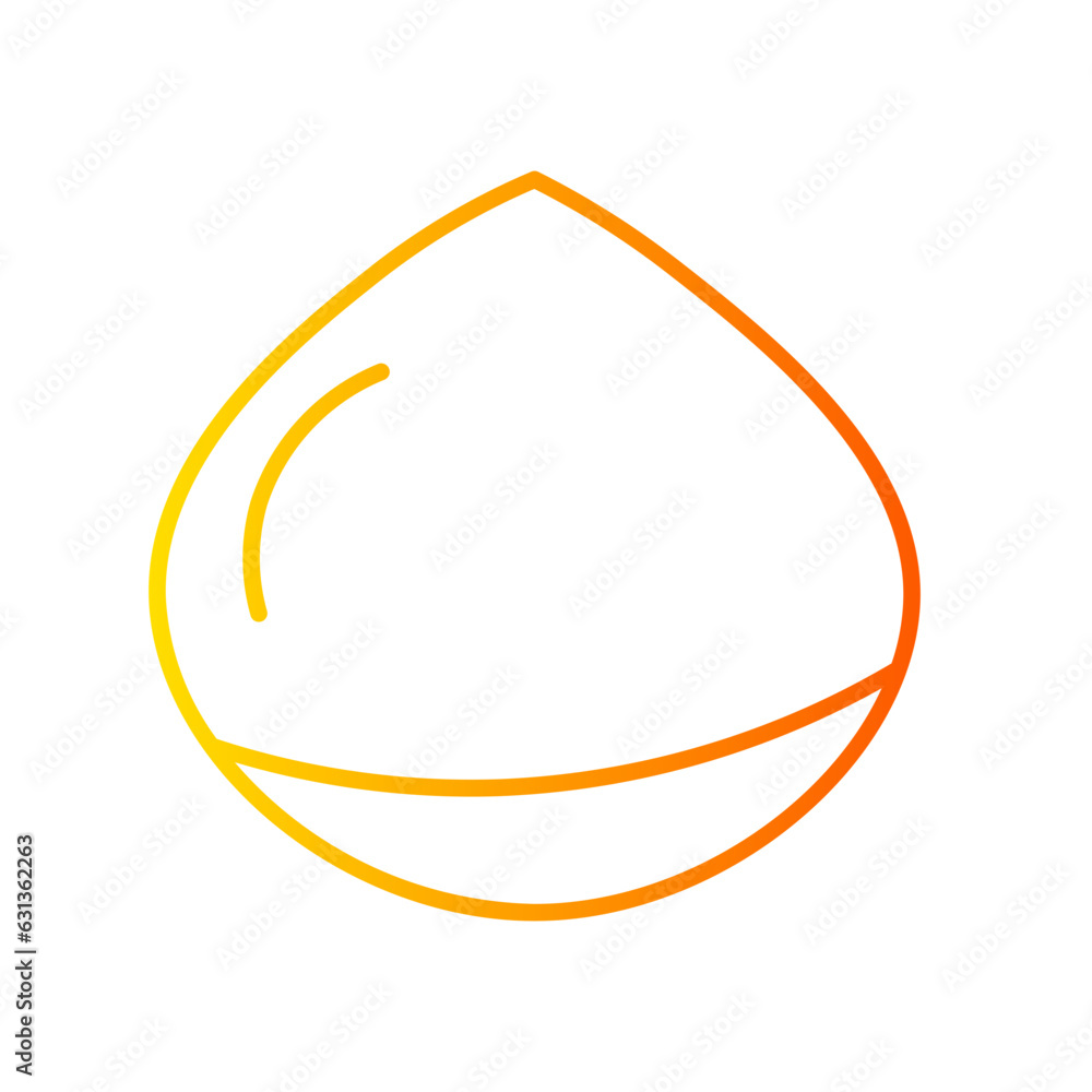 chestnut gradient icon chestnut gradient icon