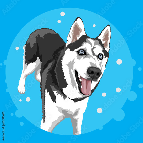 dog illustration