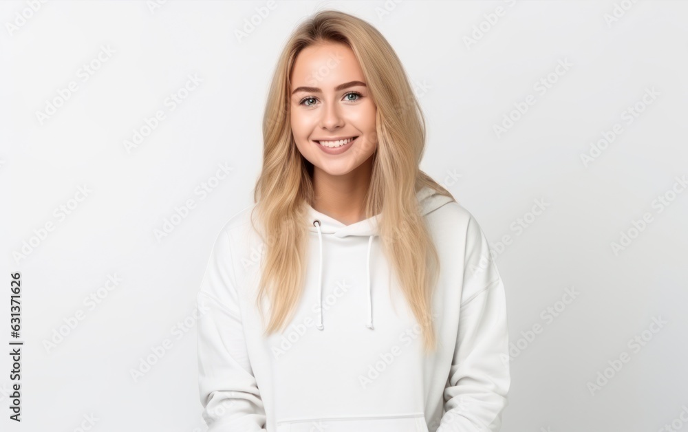 Obraz premium Young student looking at camera