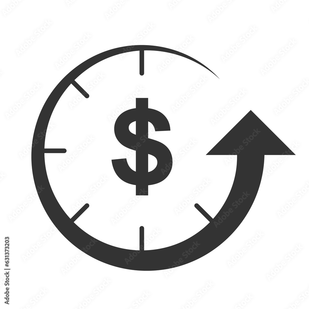 Vector illustration of velocity of money icon in dark color and transparent background(png). Vector illustration of velocity of money icon in dark color and transparent background(png).