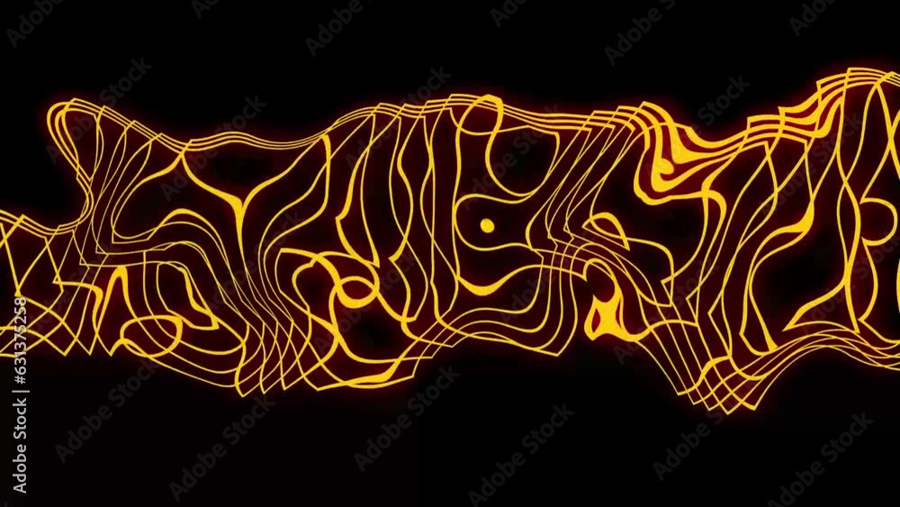 yellow lighting abstract lines design animation yellow lighting abstract lines design animation