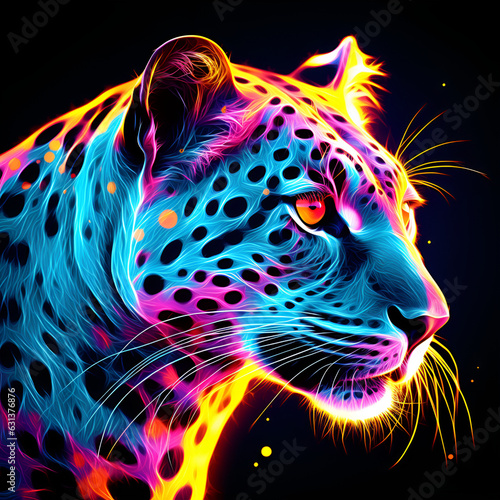 tiger head vector © Micro