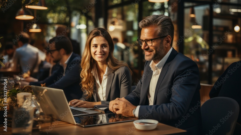Successful business team, diverse, high energy, modern office, casual attire, teamwork and collaboration Successful business team, diverse, high energy, modern office, casual attire, teamwork and collaboration
