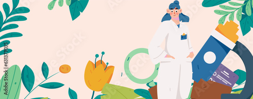 Medical Characters Anti-epidemic Flat Vector Concept Operation Hand Drawn Illustration
