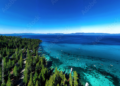 Lake Tahoe in all Her Blueness 