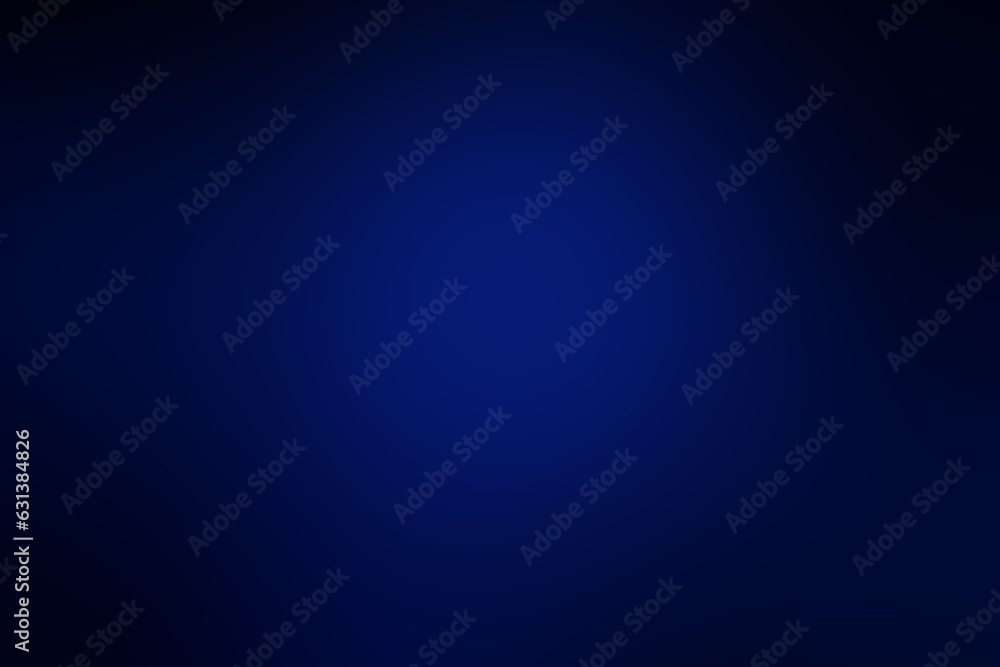 Abstract gradient luxury dark blue background white light, layout design, web template, radial effect blurred, used for background wallpaper studio empty room and display you.	