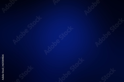 Abstract gradient luxury dark blue background white light, layout design, web template, radial effect blurred, used for background wallpaper studio empty room and display you. 