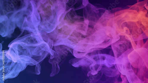 Color smoke abstract wallpaper, aesthetic background
