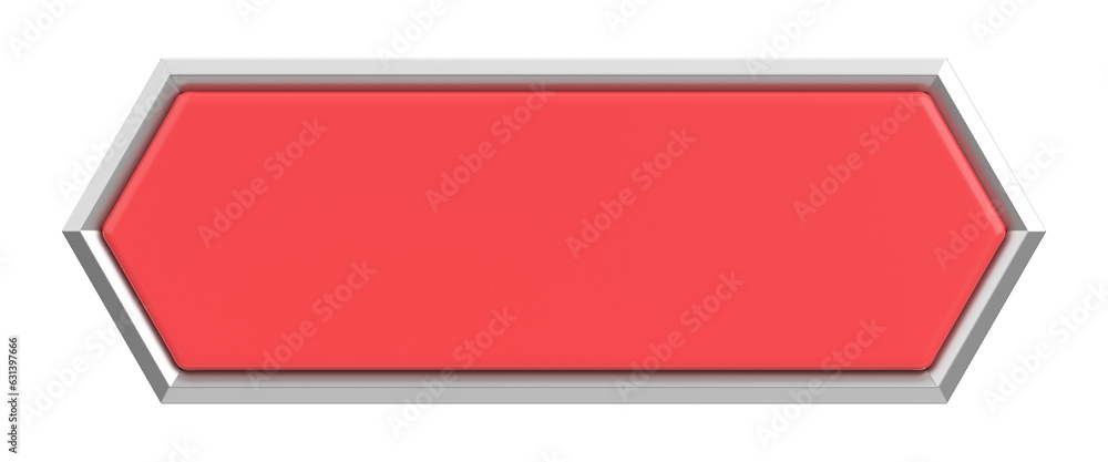 3D button. Empty button. 3D illustration. 3D button. Empty button. 3D illustration.