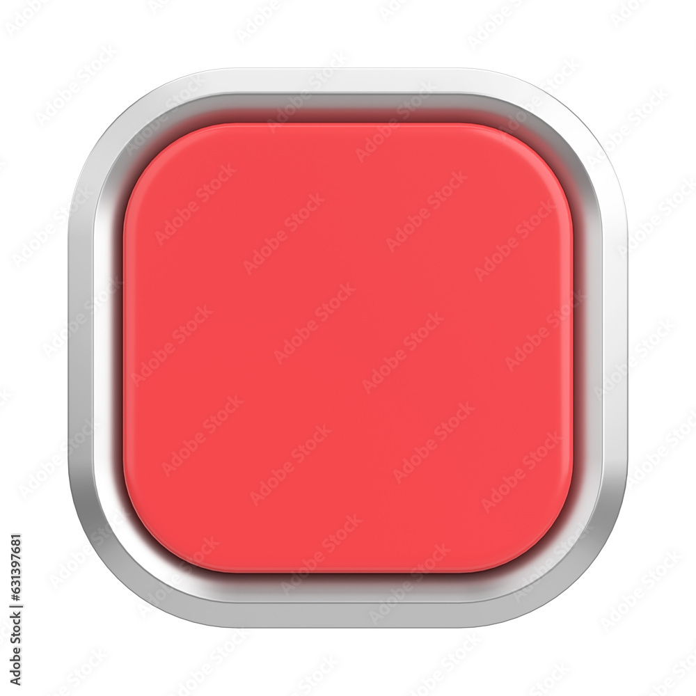 3D button. Empty button. 3D illustration. 3D button. Empty button. 3D illustration.
