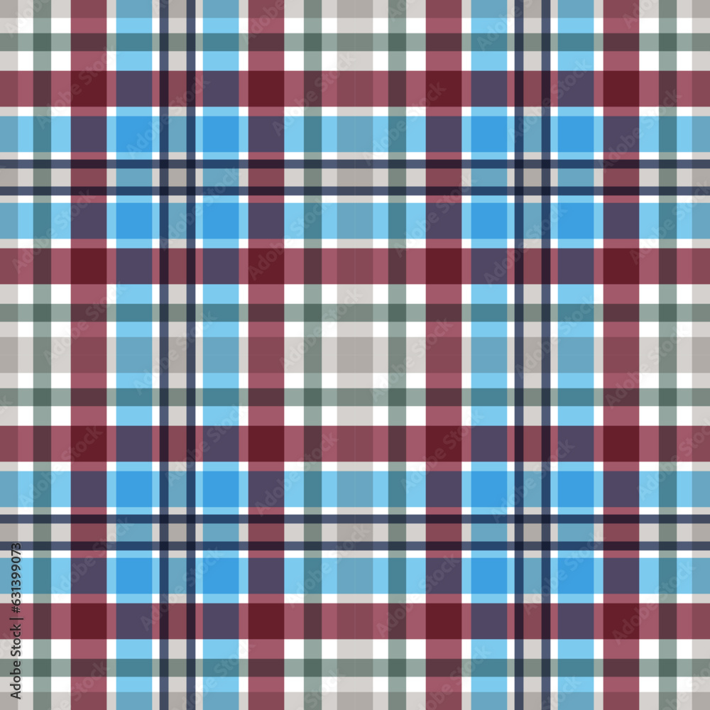 Fototapeta premium seamless pattern gingham illustrations