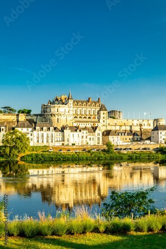 Sommerliche Entdeckungstour im wunderschönen Seine Tal am Schloss Amboise - Indre-et-Loire - Frankreich