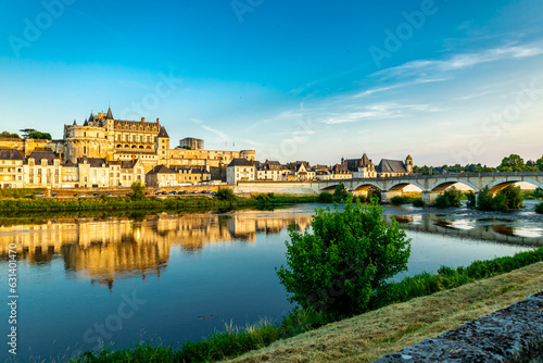 Sommerliche Entdeckungstour im wunderschönen Seine Tal am Schloss Amboise - Indre-et-Loire - Frankreich