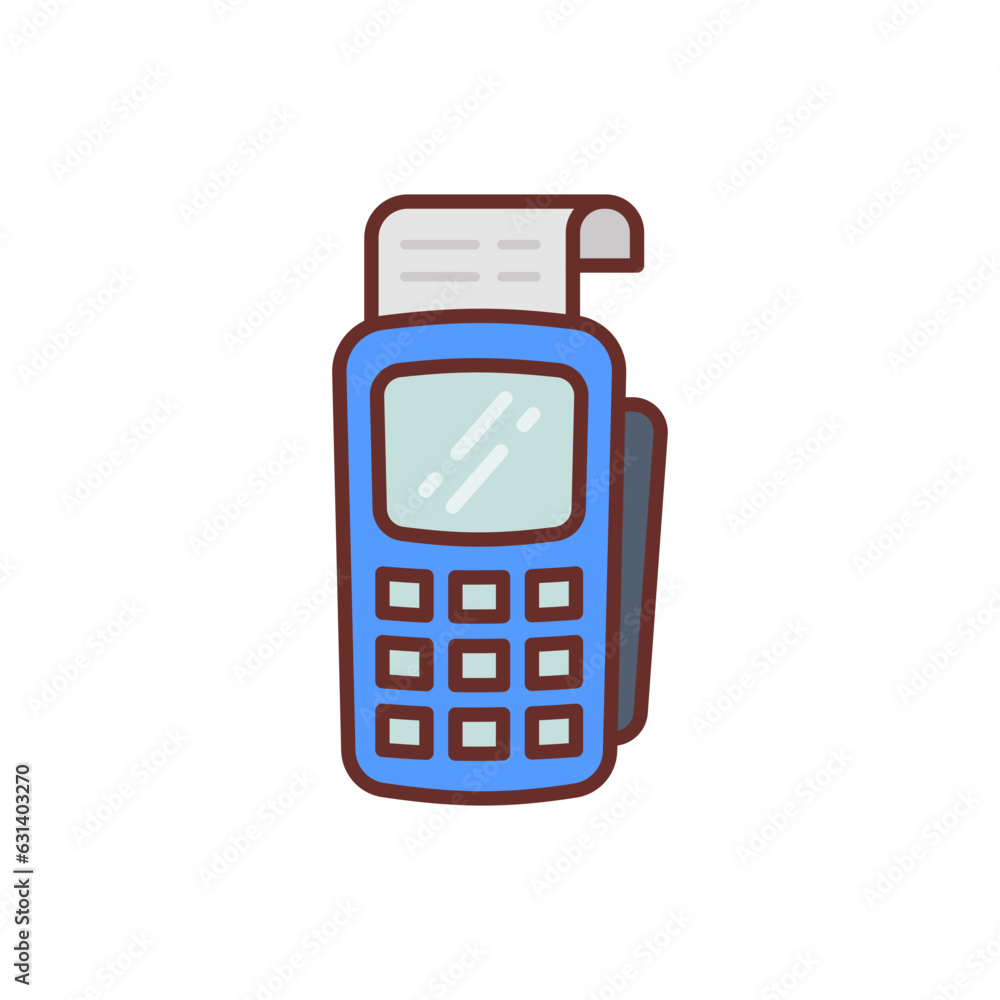 Payment Terminal icon in vector. Illustration Payment Terminal icon in vector. Illustration