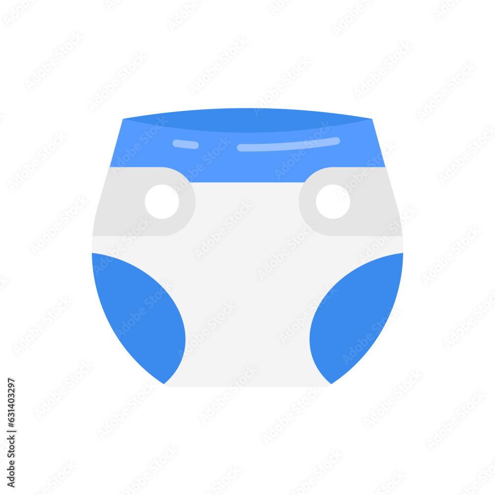 Diaper icon in vector. Illustration Diaper icon in vector. Illustration
