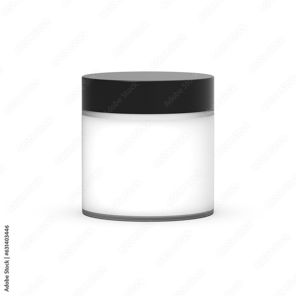 Modern 8oz Clear Glass Jar with Sleek Black Lid - Transparent Straight-Sided Container for Premium Products Modern 8oz Clear Glass Jar with Sleek Black Lid - Transparent Straight-Sided Container for Premium Products