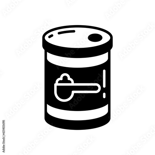Baking Soda icon in vector. Illustration