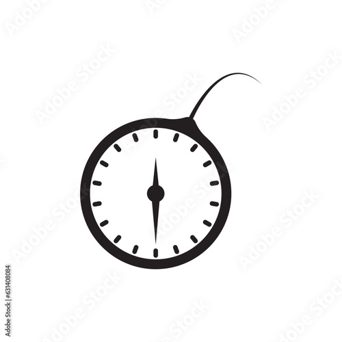 time bomb icon vector