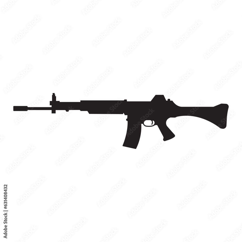 Firearms icon vector