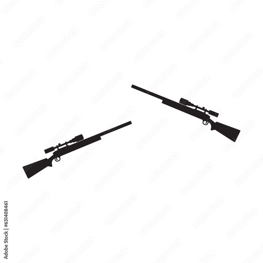 Firearms icon vector Firearms icon vector