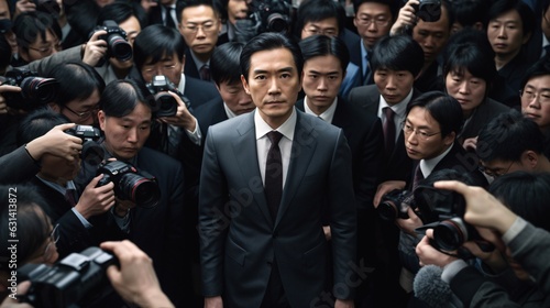 Power Play: A High-Stakes Political Drama Unfolds as a Prominent Politician Battles for Control, generative AI