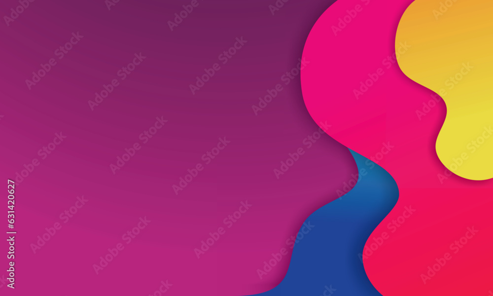 fun full color template illustration background fun full color template illustration background
