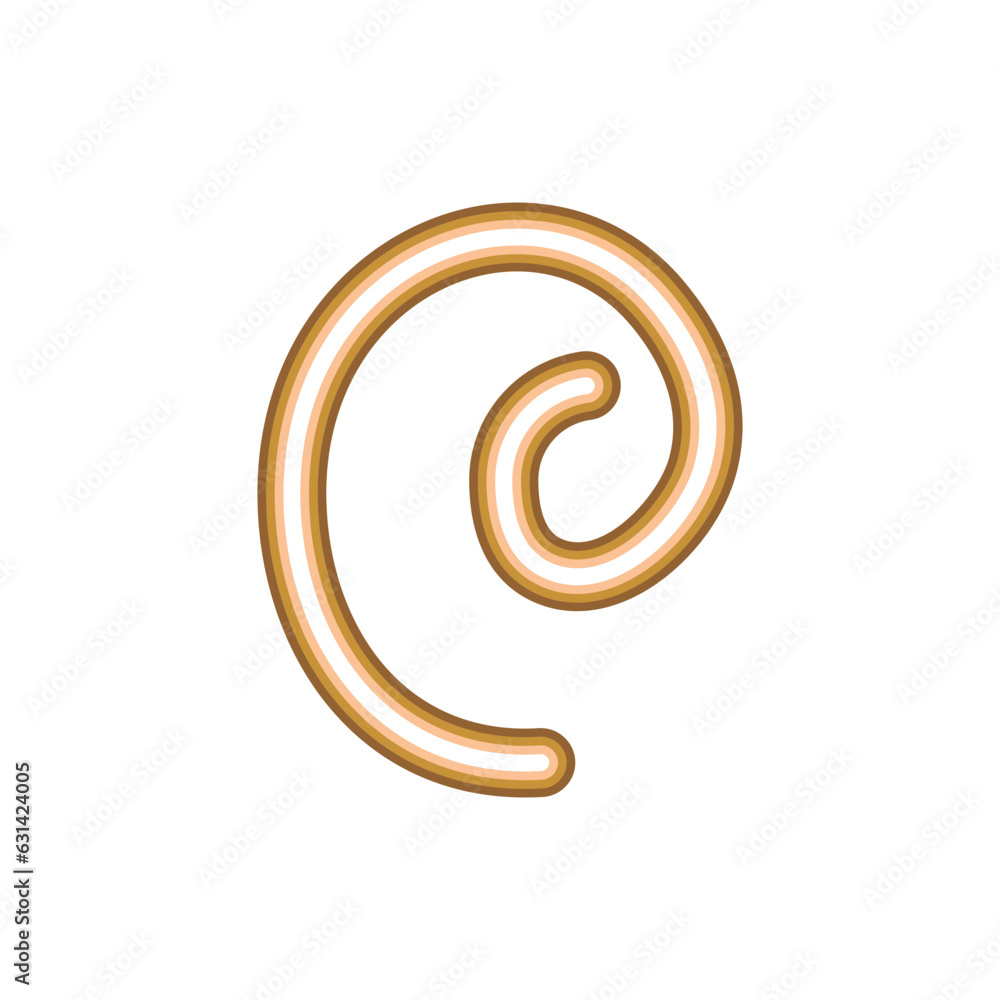 Abstract wave line illustration vector element Abstract wave line illustration vector element