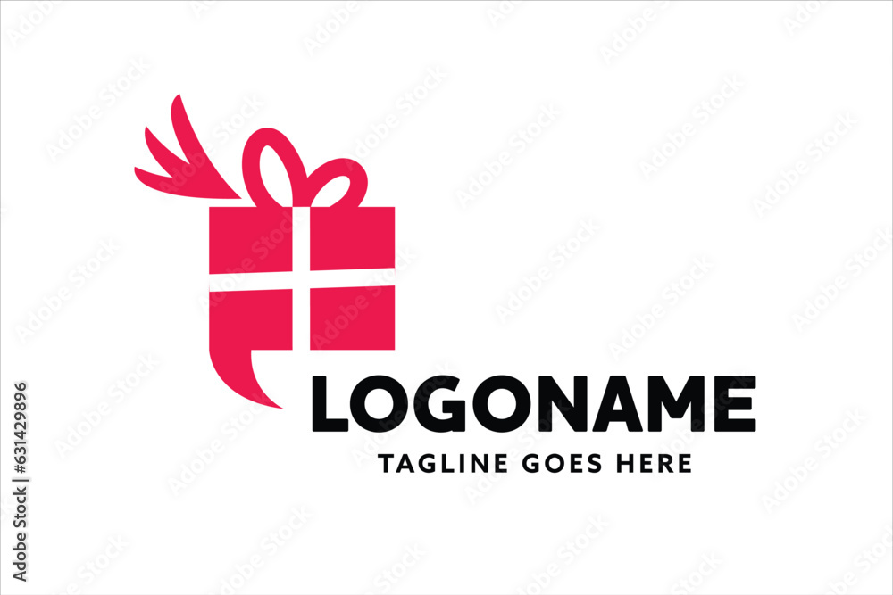Fast gift delivery service, Fast Gift with wheal, Gift Box Logo Design, Love gift logo design vector, love Gift location logo design, Gift box package delivery logo icon with flying wings. Fast gift delivery service, Fast Gift with wheal, Gift Box Logo Design, Love gift logo design vector, love Gift location logo design, Gift box package delivery logo icon with flying wings.