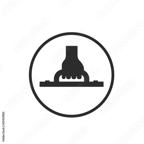 easy to carry icon vector element design template