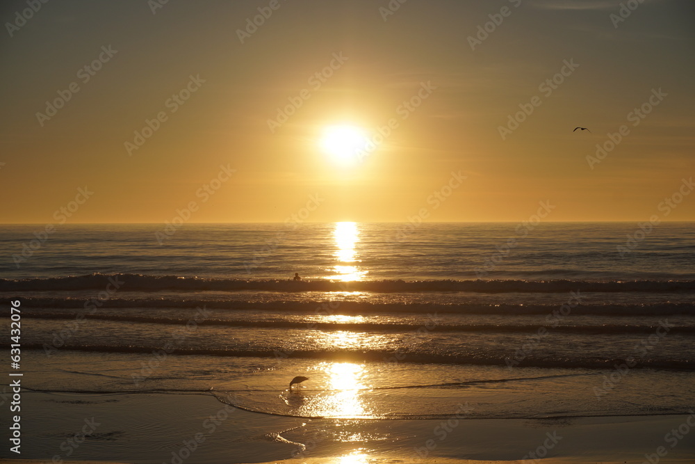 sunset on the beach sunset on the beach