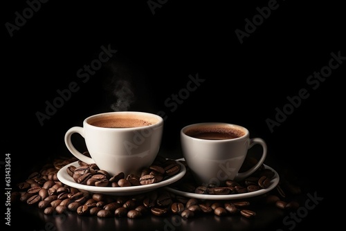 coffee background with space for text