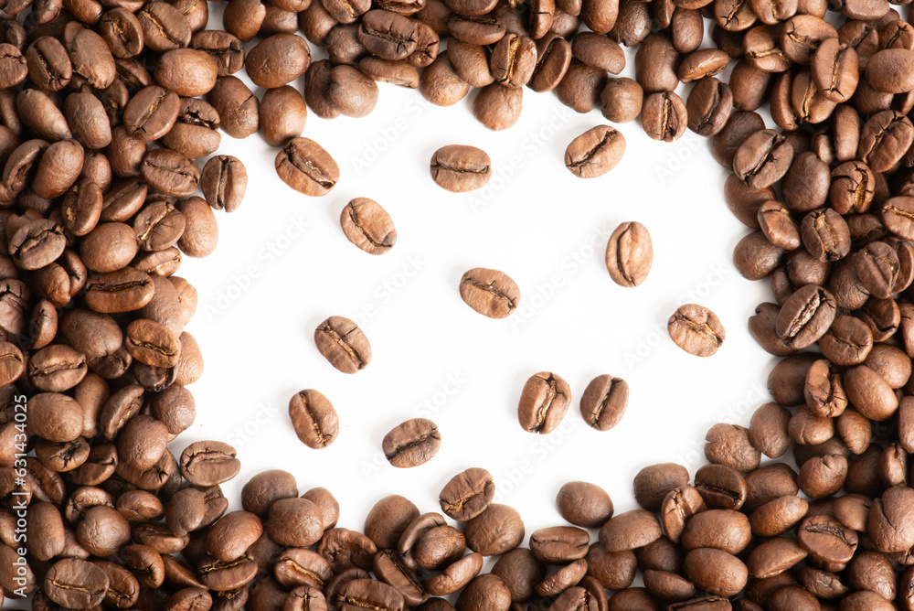 Coffee bean isolate on white Coffee bean isolate on white