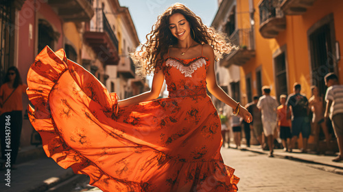  latin american, mexican, traditional, folklore, regional colorful, dancer