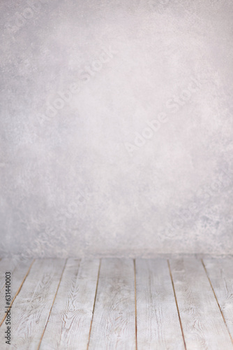 Vintage Gray Background Studio Portrait Backdrops Photo	
