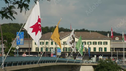 Brücke in Olten, Schweiz