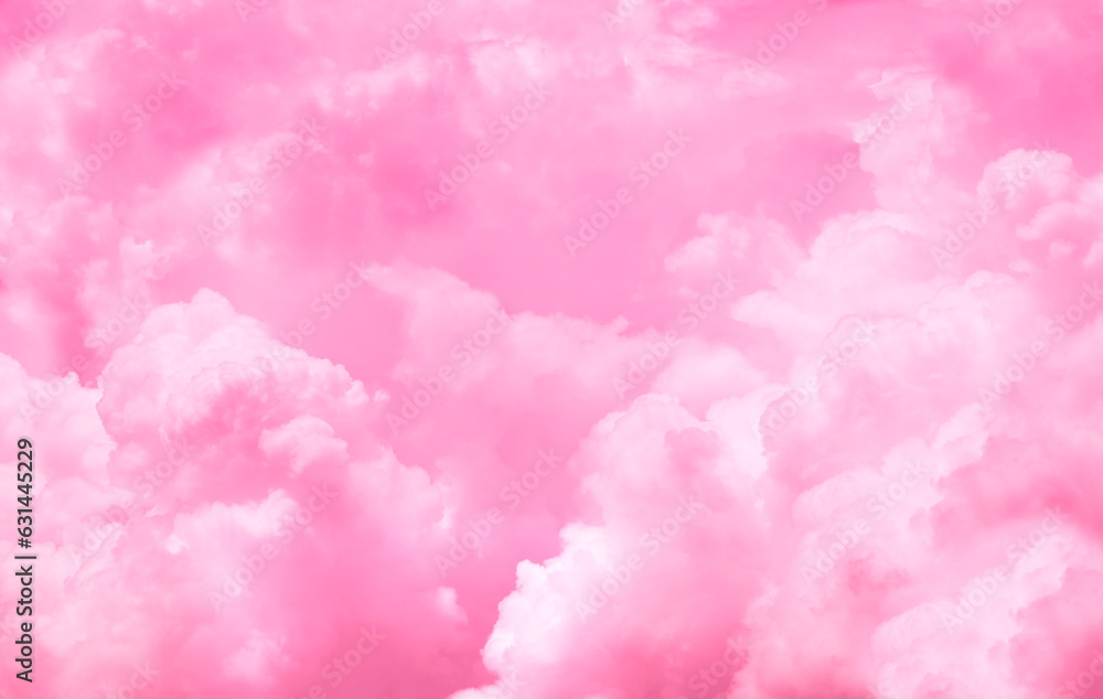 Dégradé de rose forme nuages pour arrière-plan, évènement type st valentin ou octobre rose
