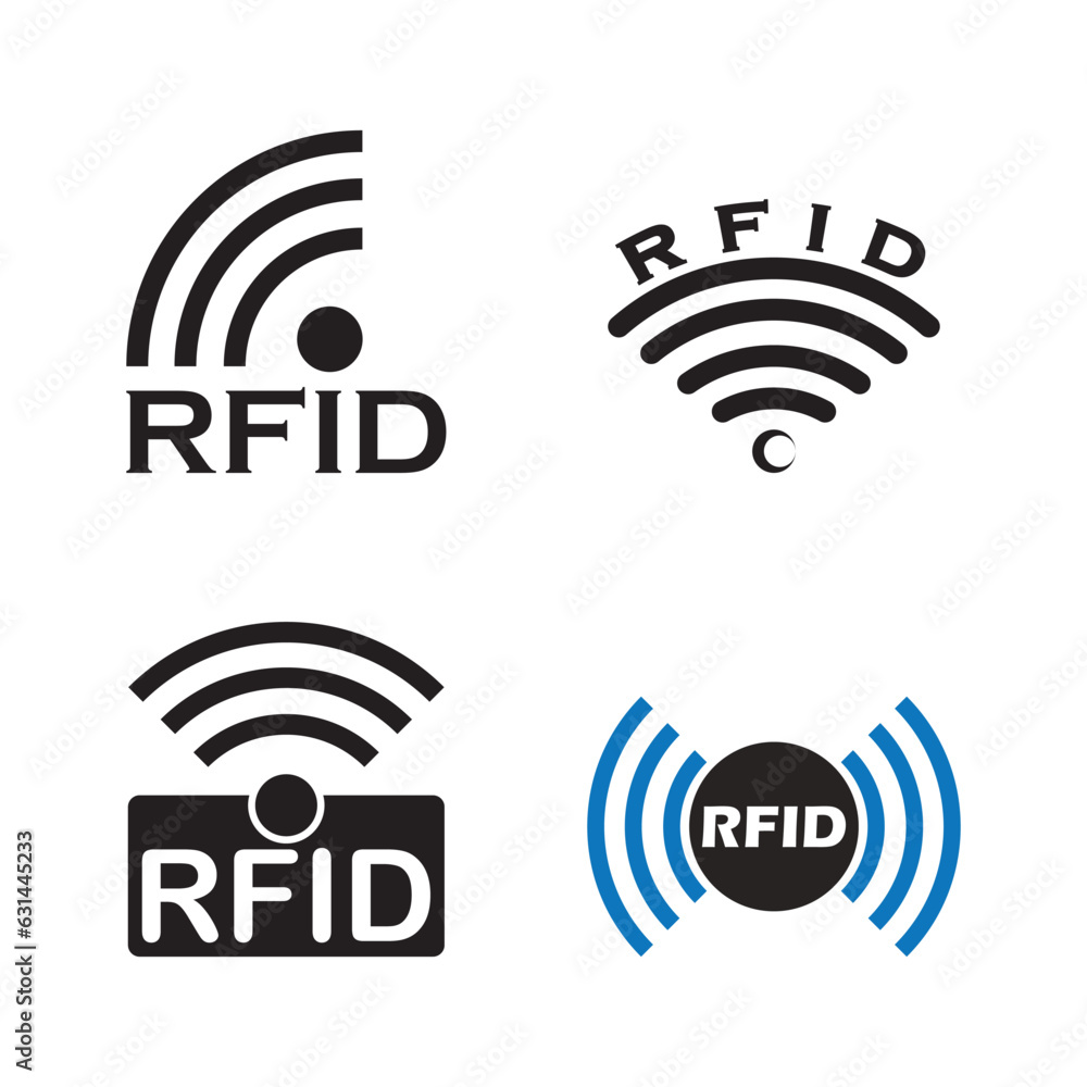 Radio Frequency Identification icon Radio Frequency Identification icon