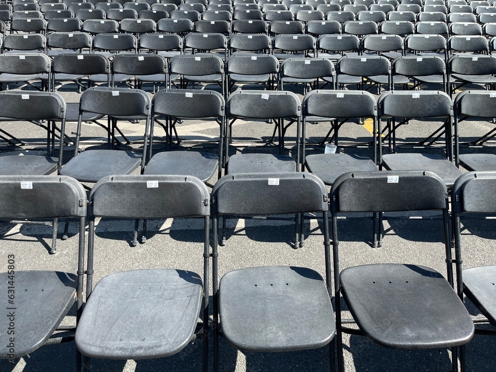 Obraz premium empty stadium seats