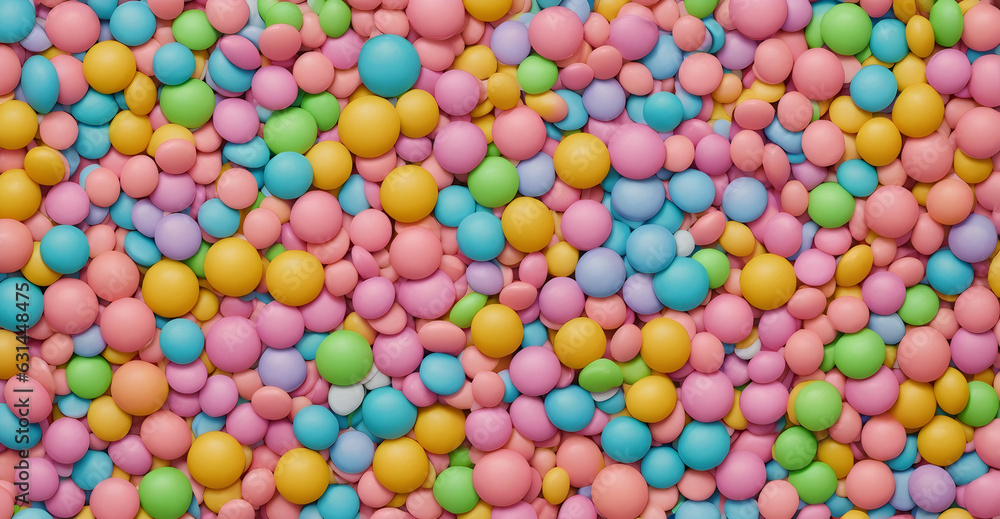 Pastel colorful candy background. Generative ai art Pastel colorful candy background. Generative ai art
