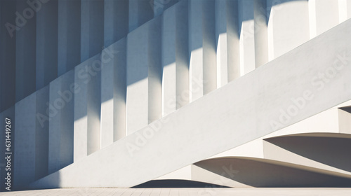 Geometric architecture detail modern concrete white structure building abstract concrete architecture background building concrete balcony construction middle east.