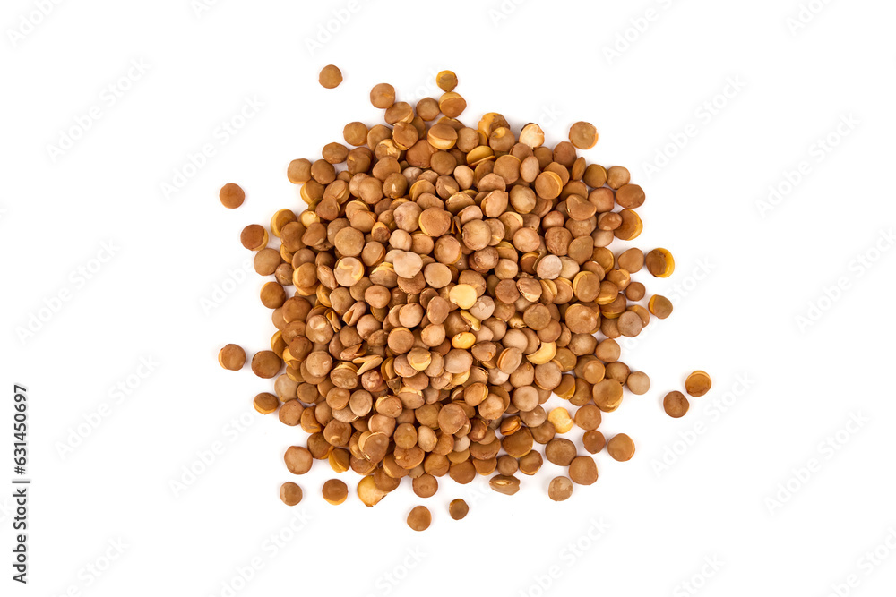 Healthy Homemade Roasted Lentil Snack, isolated on white background. Healthy Homemade Roasted Lentil Snack, isolated on white background.