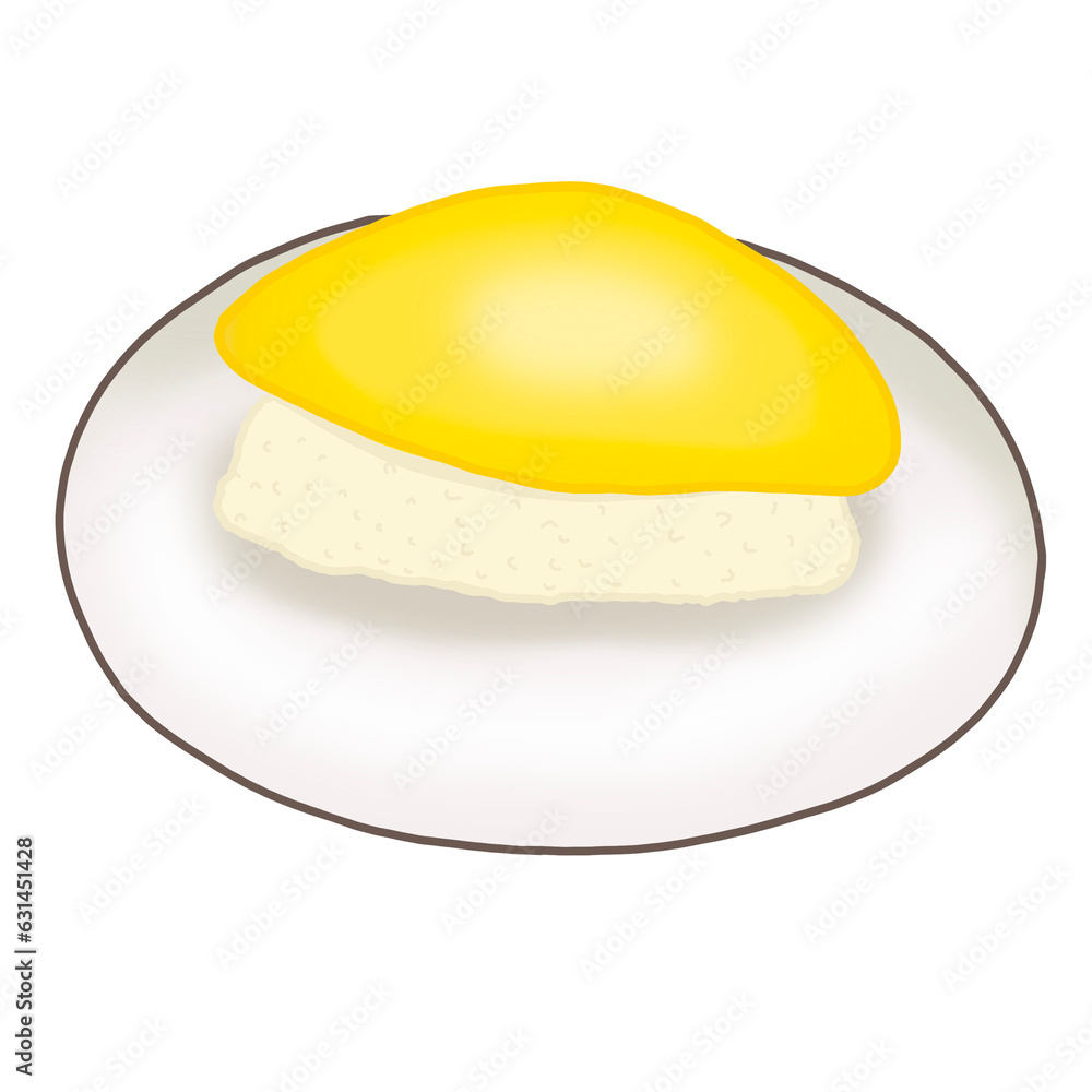 Omelette or omuraisu Omelette or omuraisu