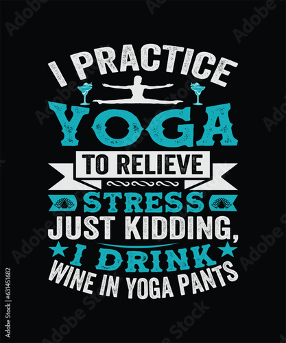 yoga t-shirt design, healthy, workout, typography, nature,