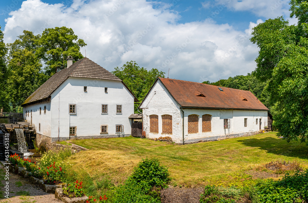 Historical water mill in Babiccino Udoli known as Rudruv mlyn, a popular tourist attraction Historical water mill in Babiccino Udoli known as Rudruv mlyn, a popular tourist attraction