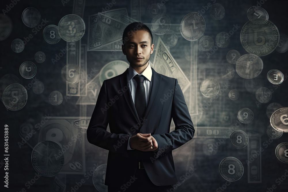 The concept of modern life and business related to the neural network and the Internet, generative AI The concept of modern life and business related to the neural network and the Internet, generative AI