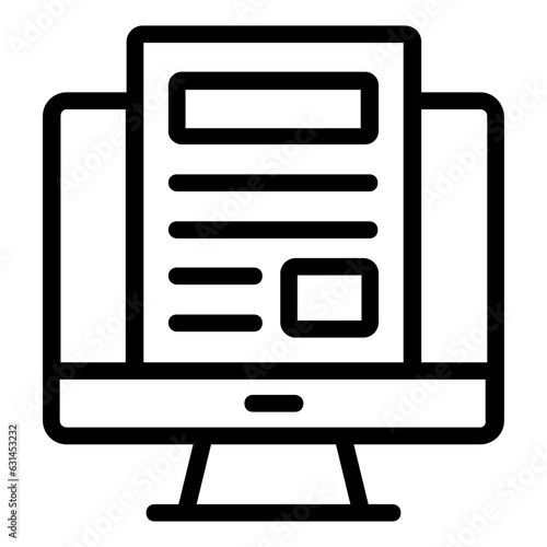 blogging icon