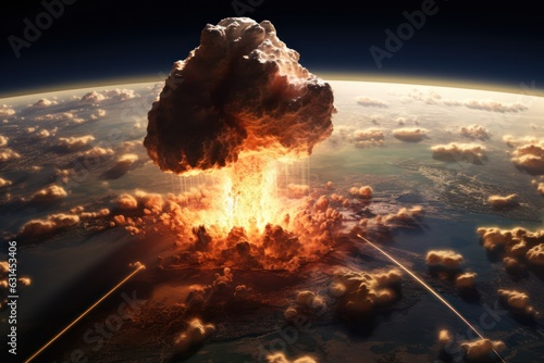 atomic bomb detonation concept of nuclear war